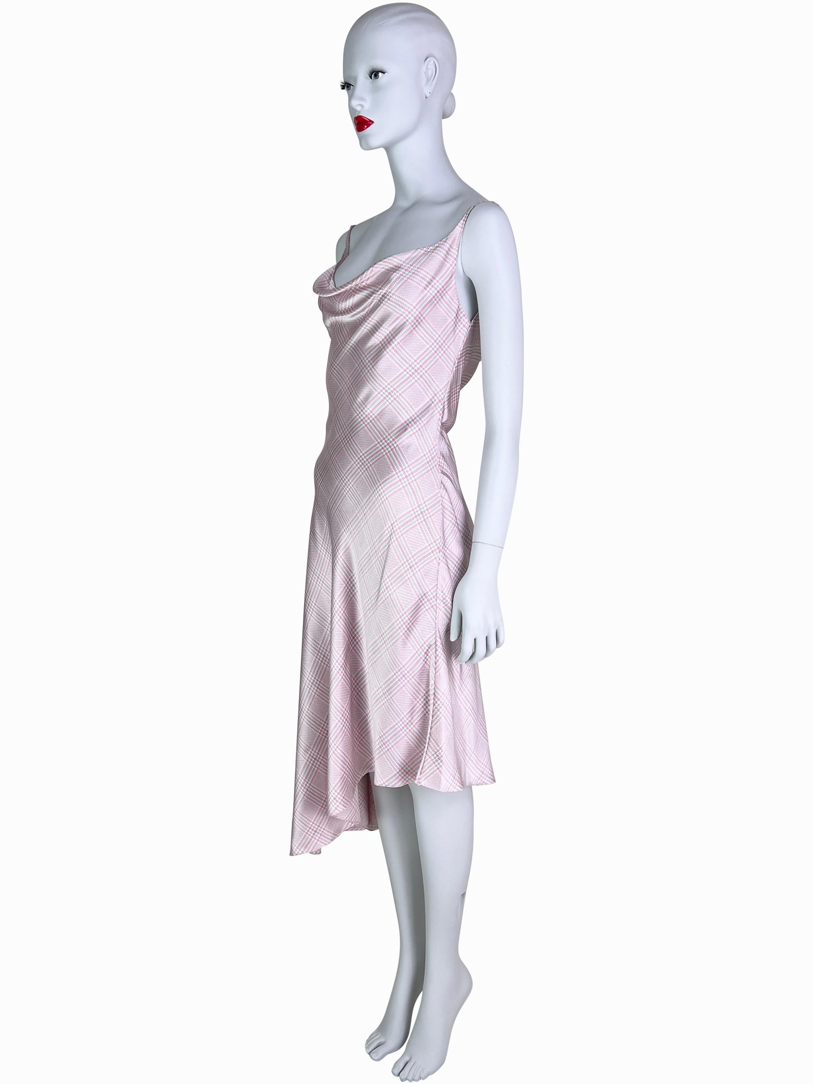 Givenchy by Alexander McQueen Spring 1998 Silk Dress In Excellent Condition For Sale In Prague, CZ