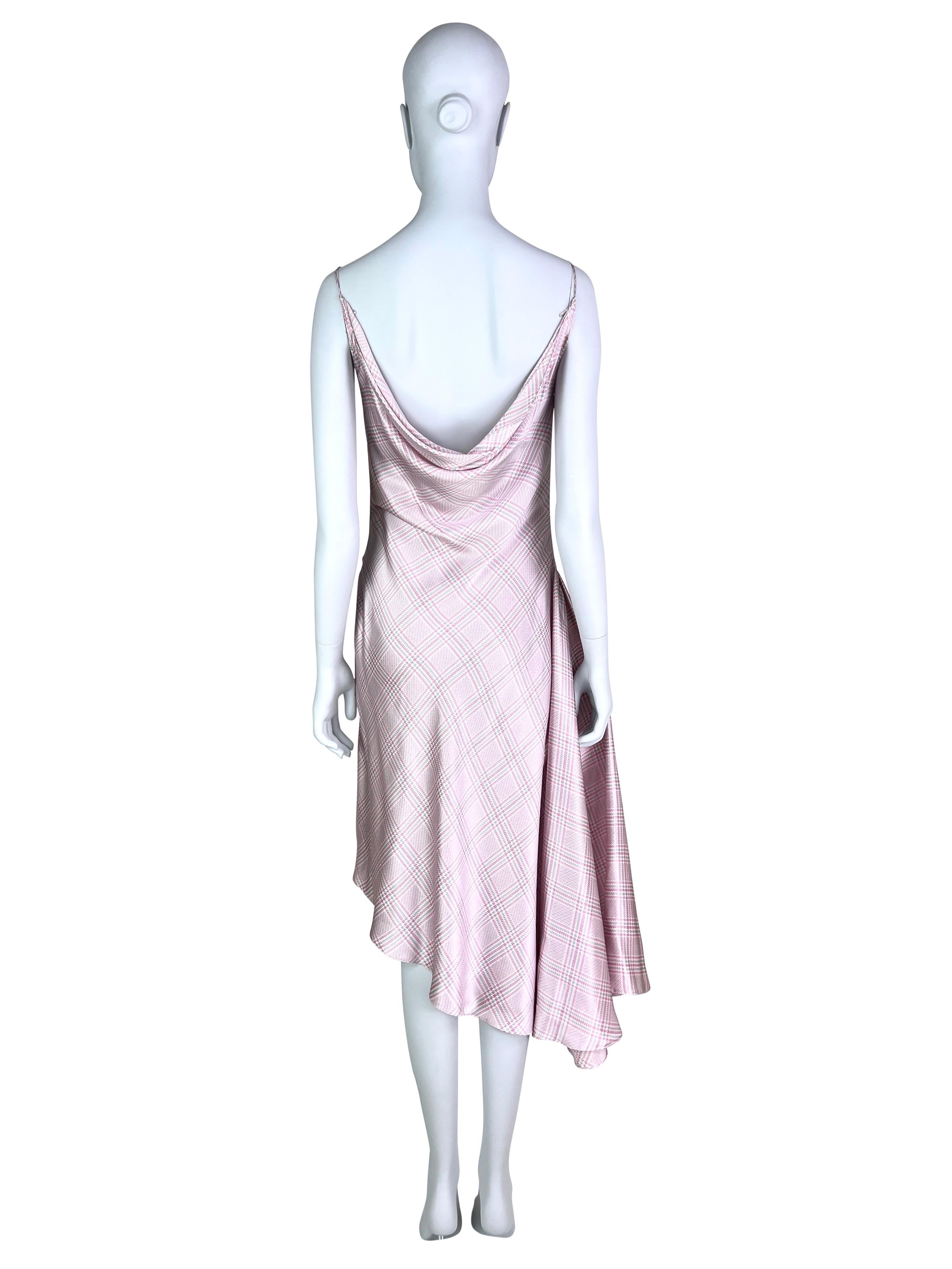 Women's Givenchy by Alexander McQueen Spring 1998 Silk Dress For Sale