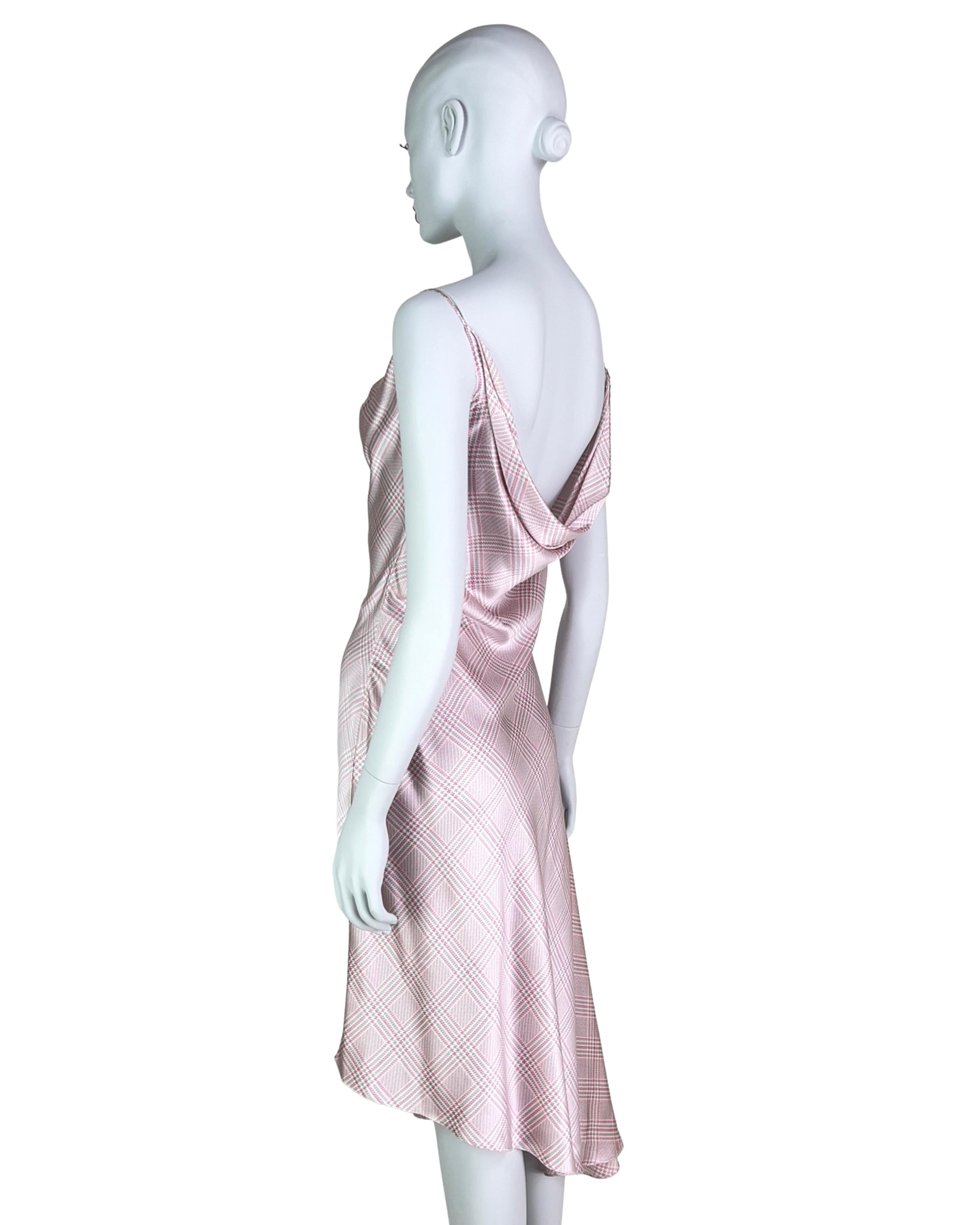Givenchy by Alexander McQueen Spring 1998 Silk Dress For Sale 1