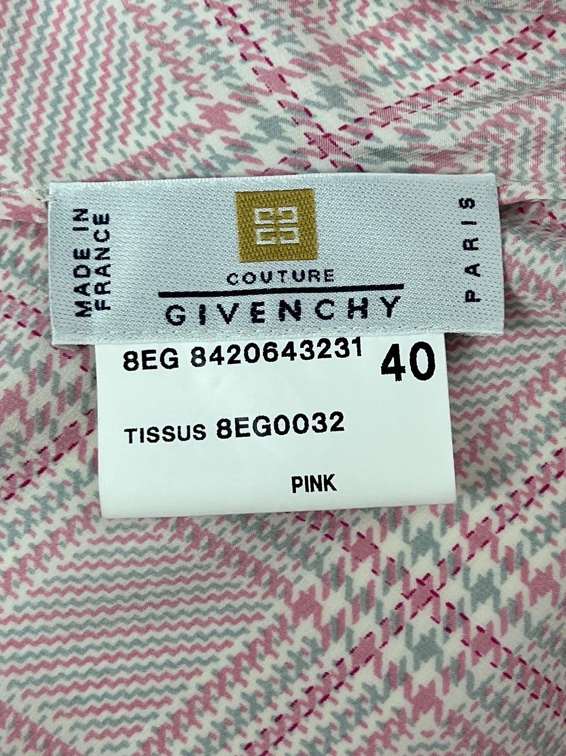 Robe en soie Givenchy par Alexander McQueen, printemps 1998 en vente 3