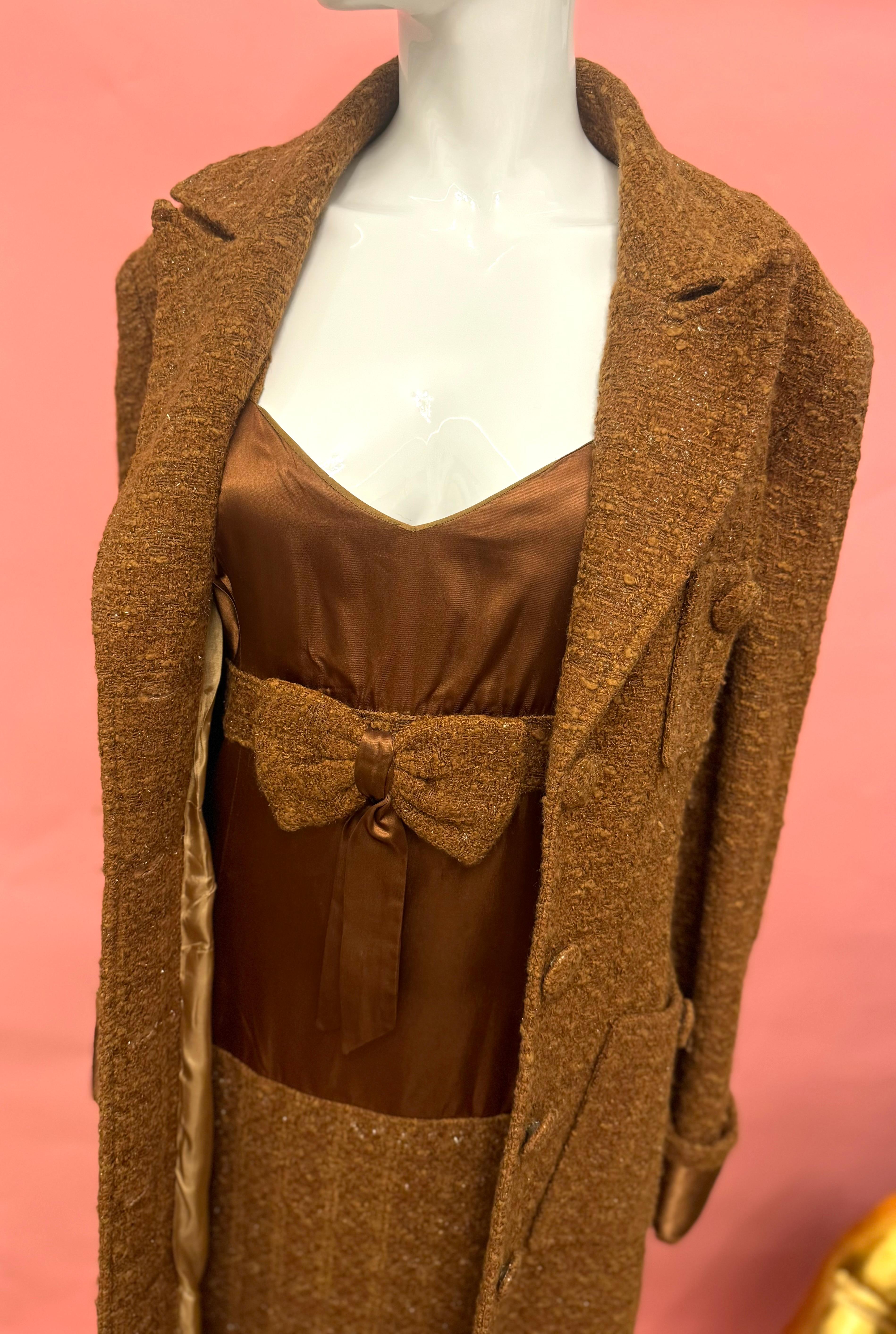 Givenchy by John Galliano Alta Costura 1996 Vestido y abrigo en venta 5