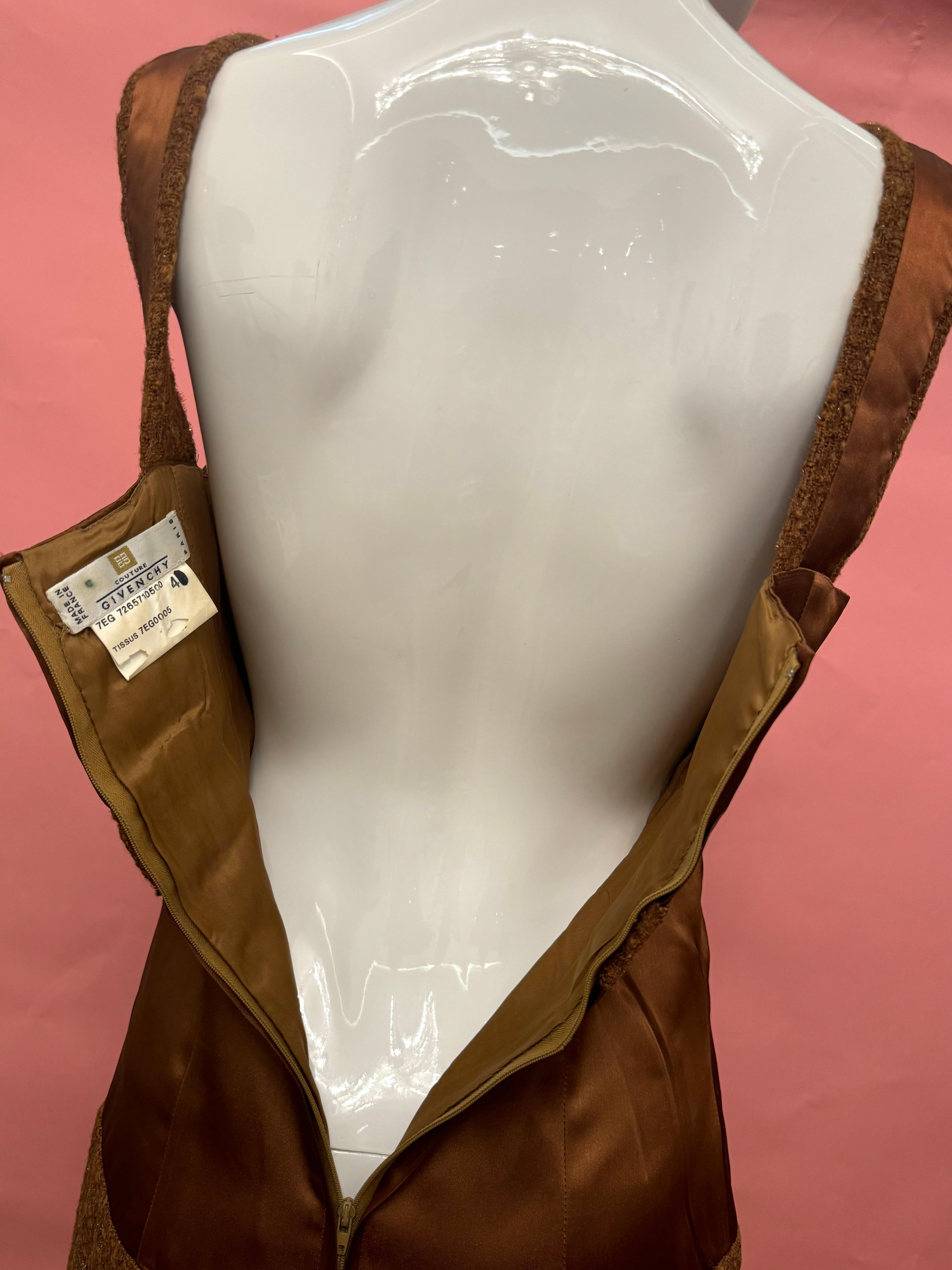 Givenchy by John Galliano Alta Costura 1996 Vestido y abrigo en venta 11