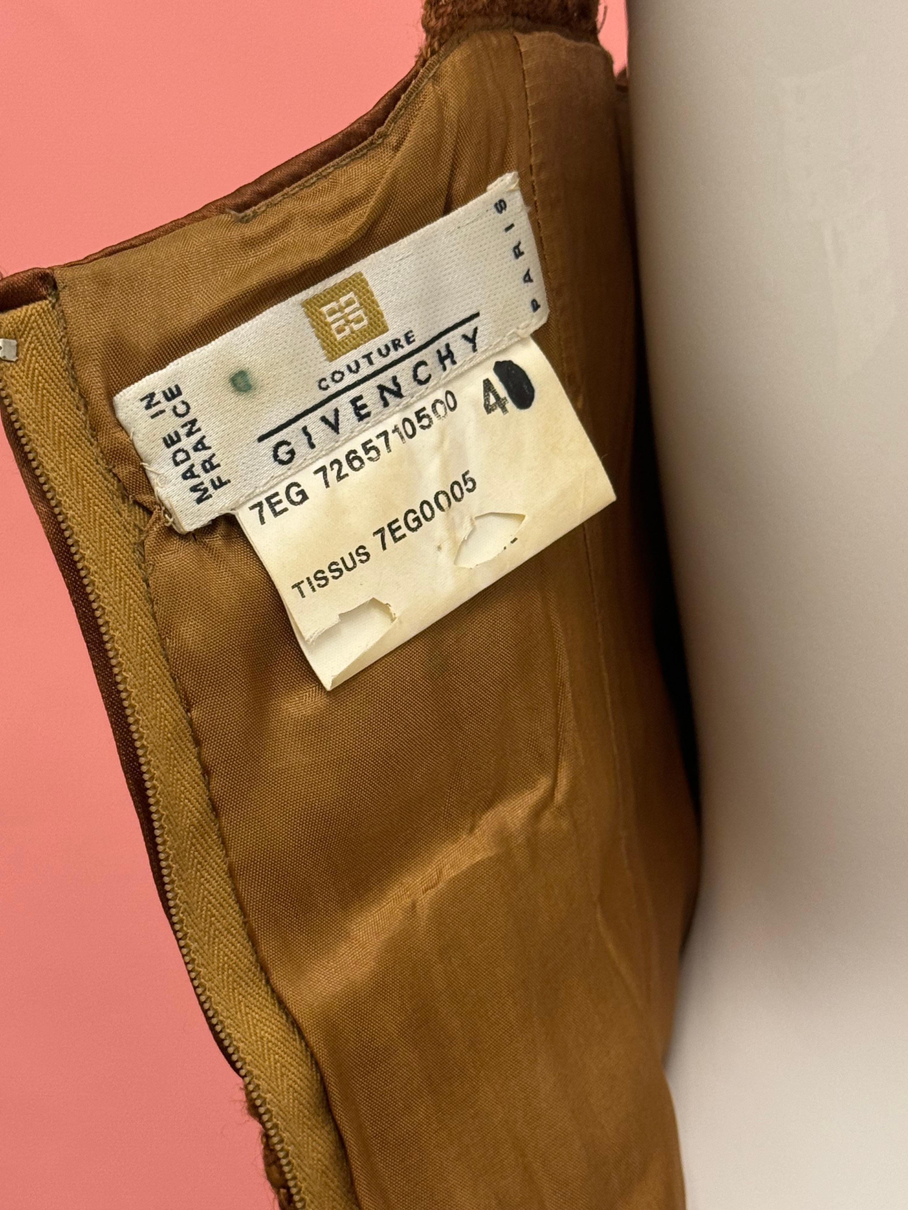 Givenchy by John Galliano Alta Costura 1996 Vestido y abrigo en venta 12