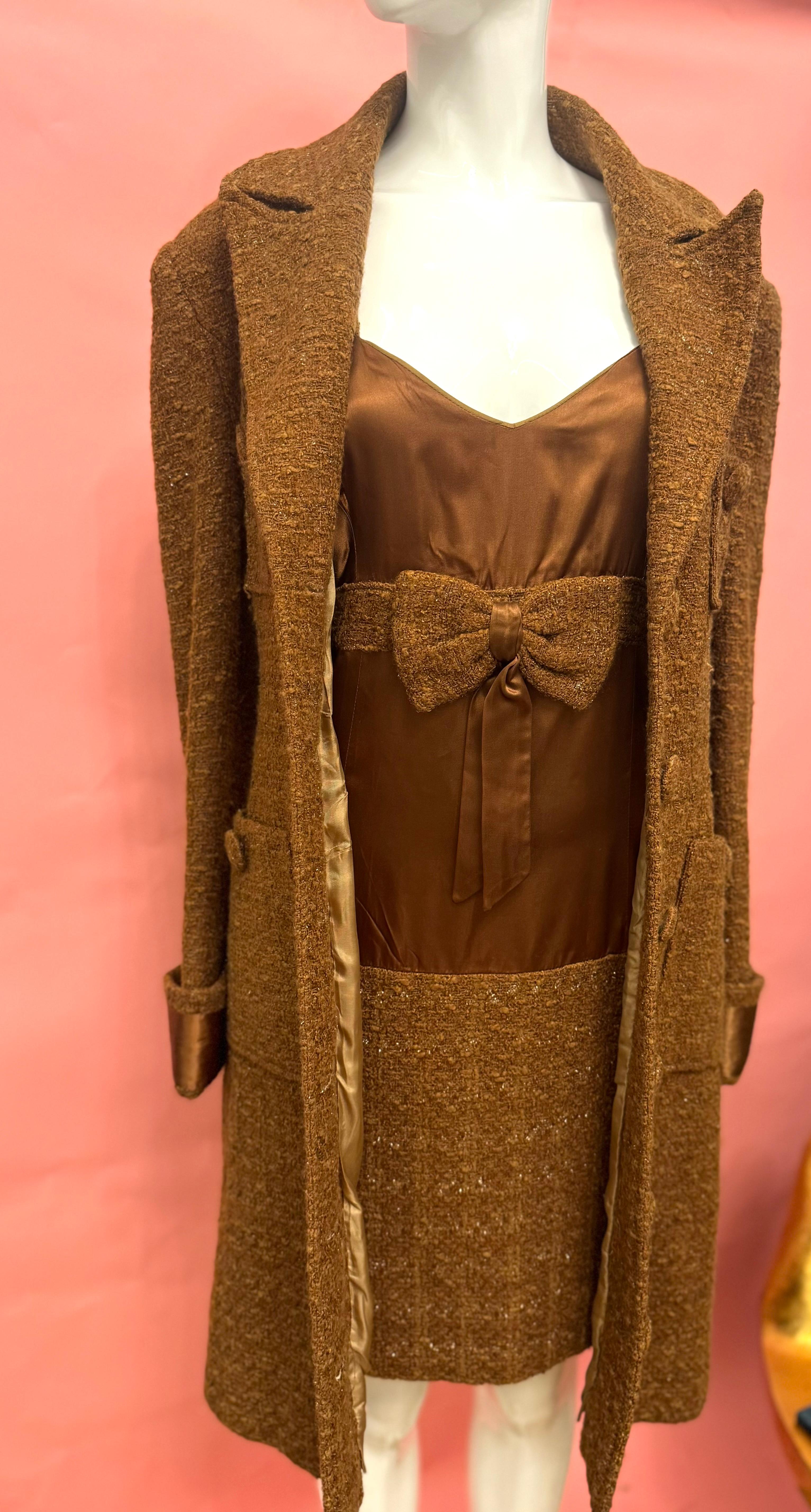 Givenchy by John Galliano Alta Costura 1996 Vestido y abrigo en venta 3