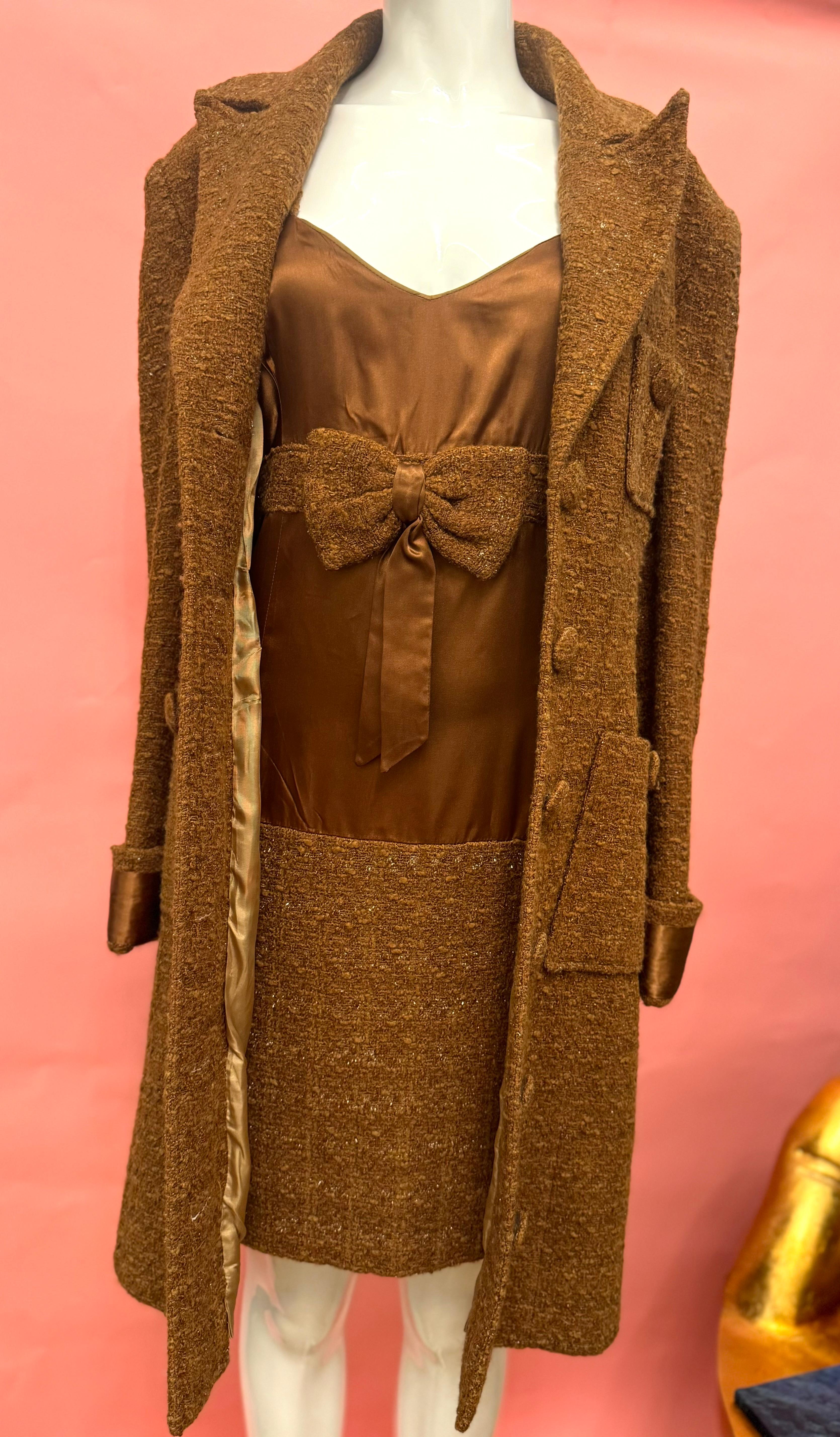 Givenchy by John Galliano Alta Costura 1996 Vestido y abrigo en venta 4