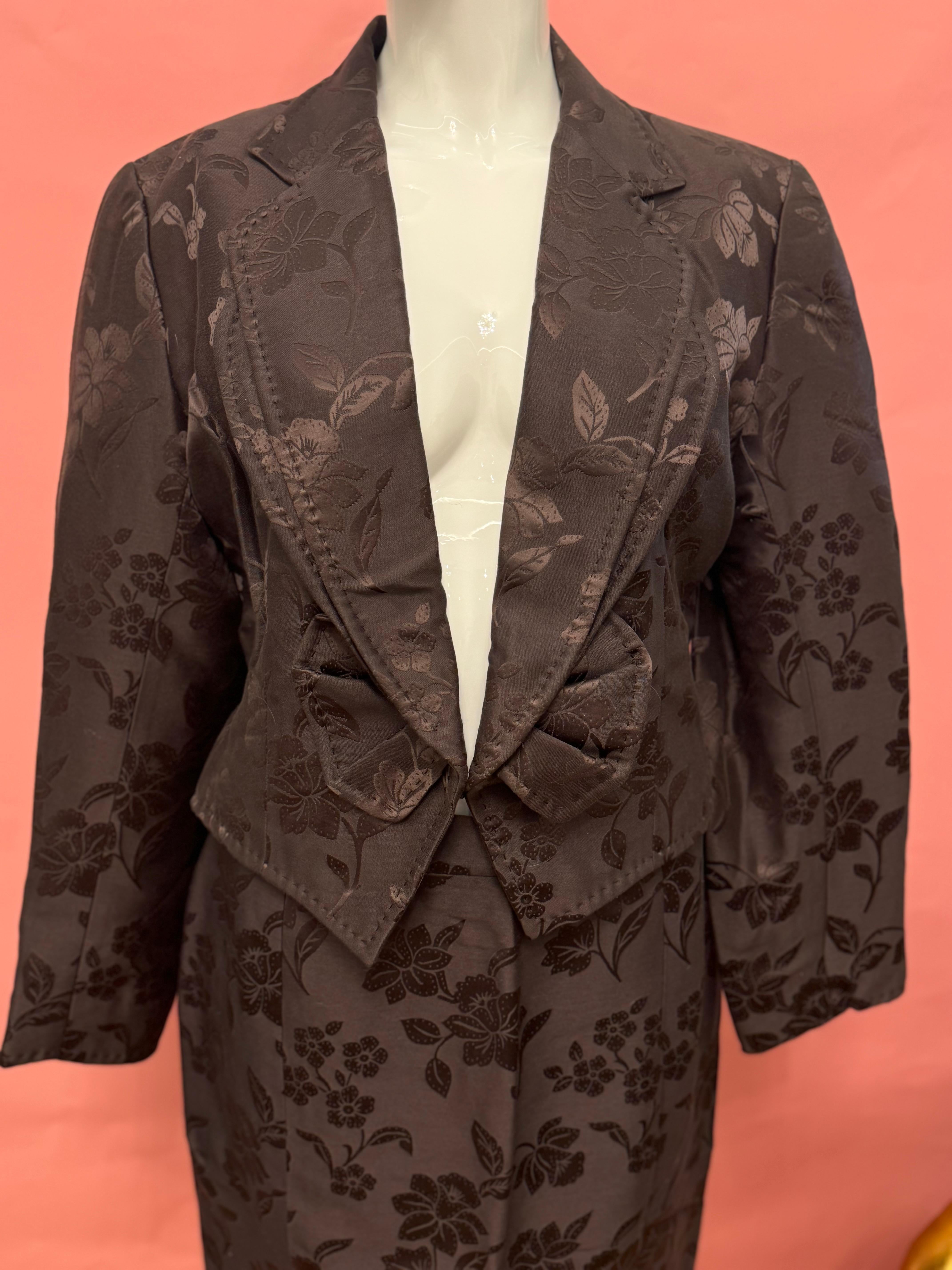 Falda de traje Givenchy by John Galliano Alta Costura 1996 en Excelente estado para la venta en PARIS, FR