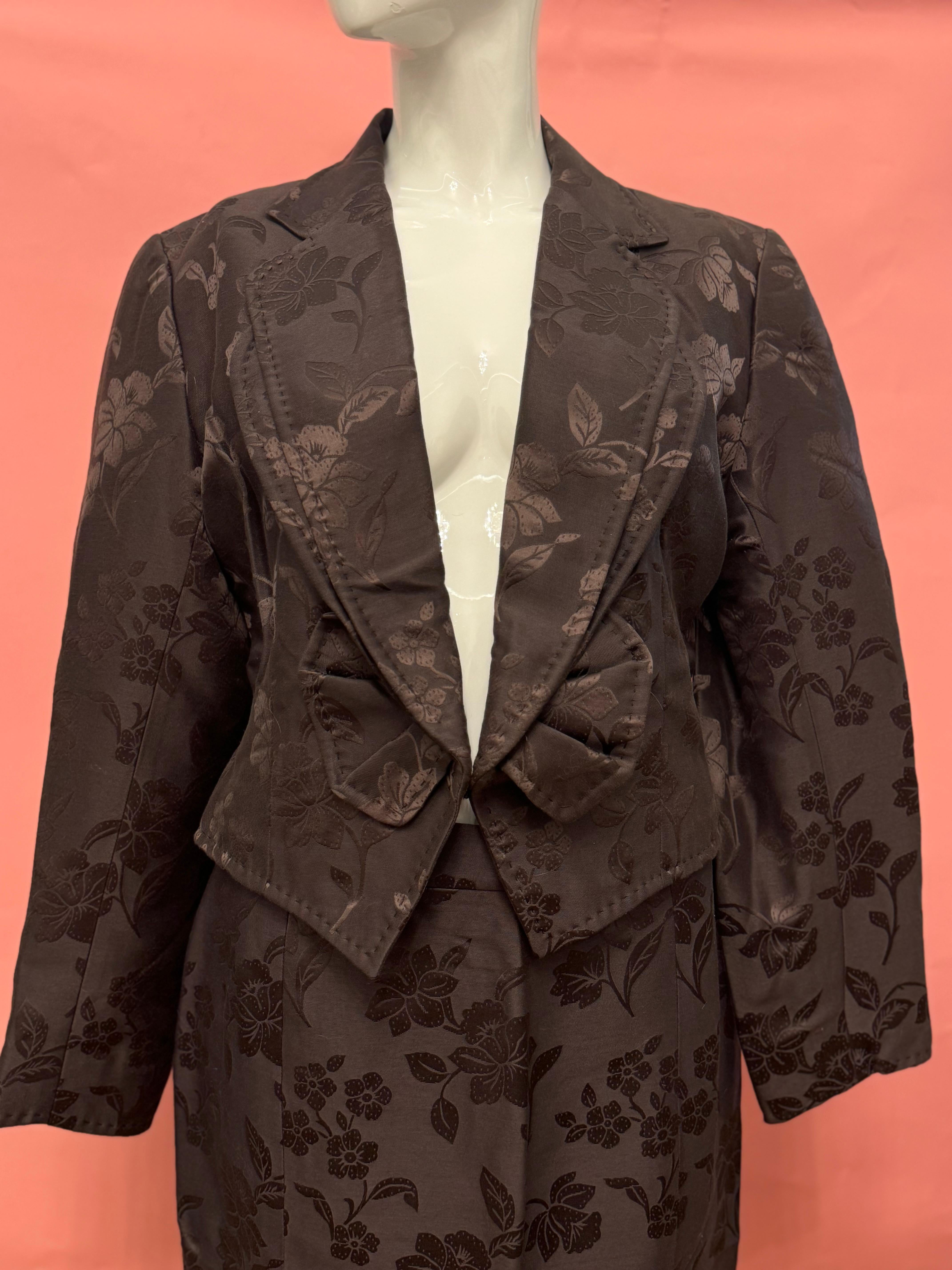 Falda de traje Givenchy by John Galliano Alta Costura 1996 en venta 2