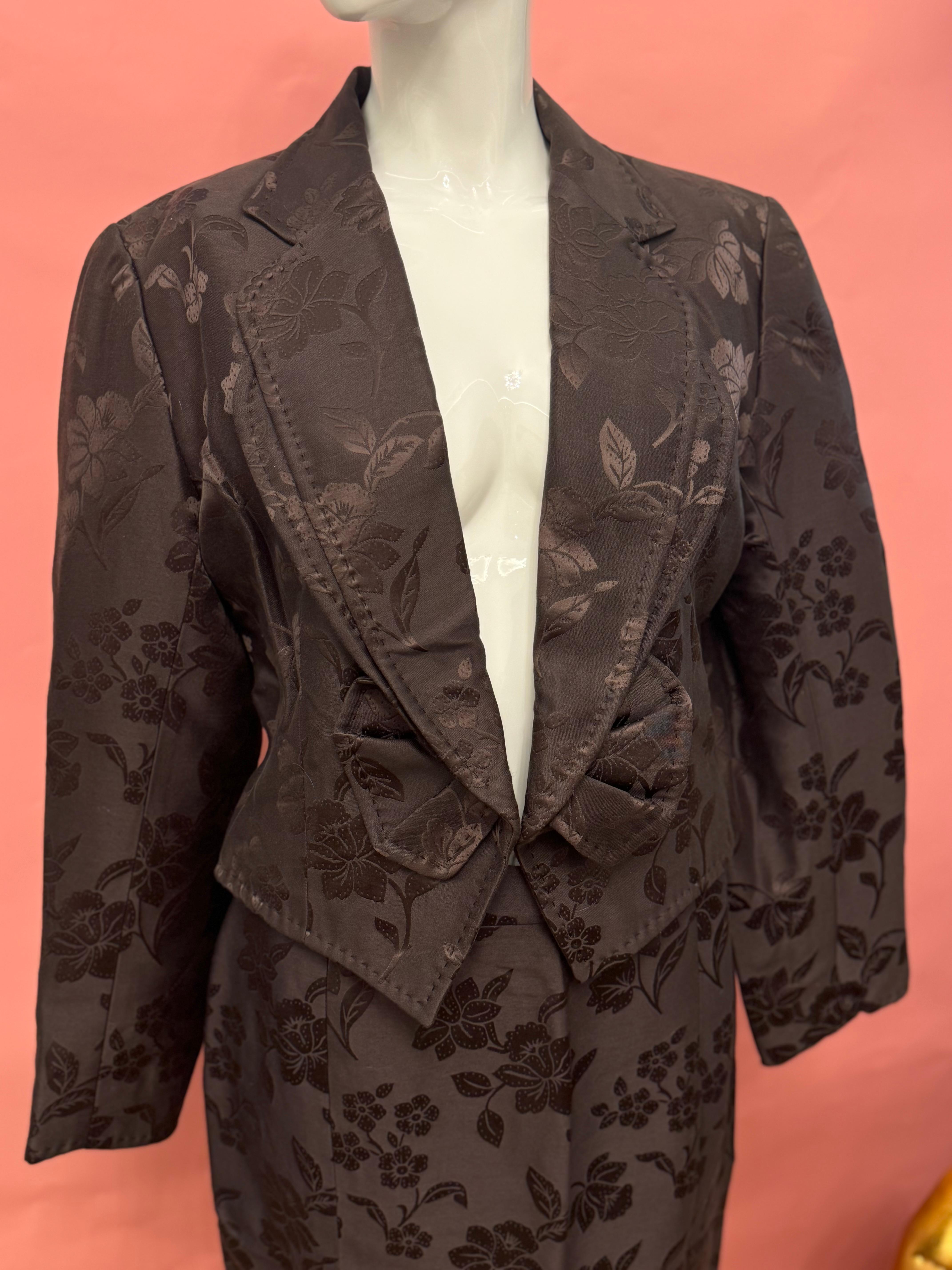 Falda de traje Givenchy by John Galliano Alta Costura 1996 en venta 3