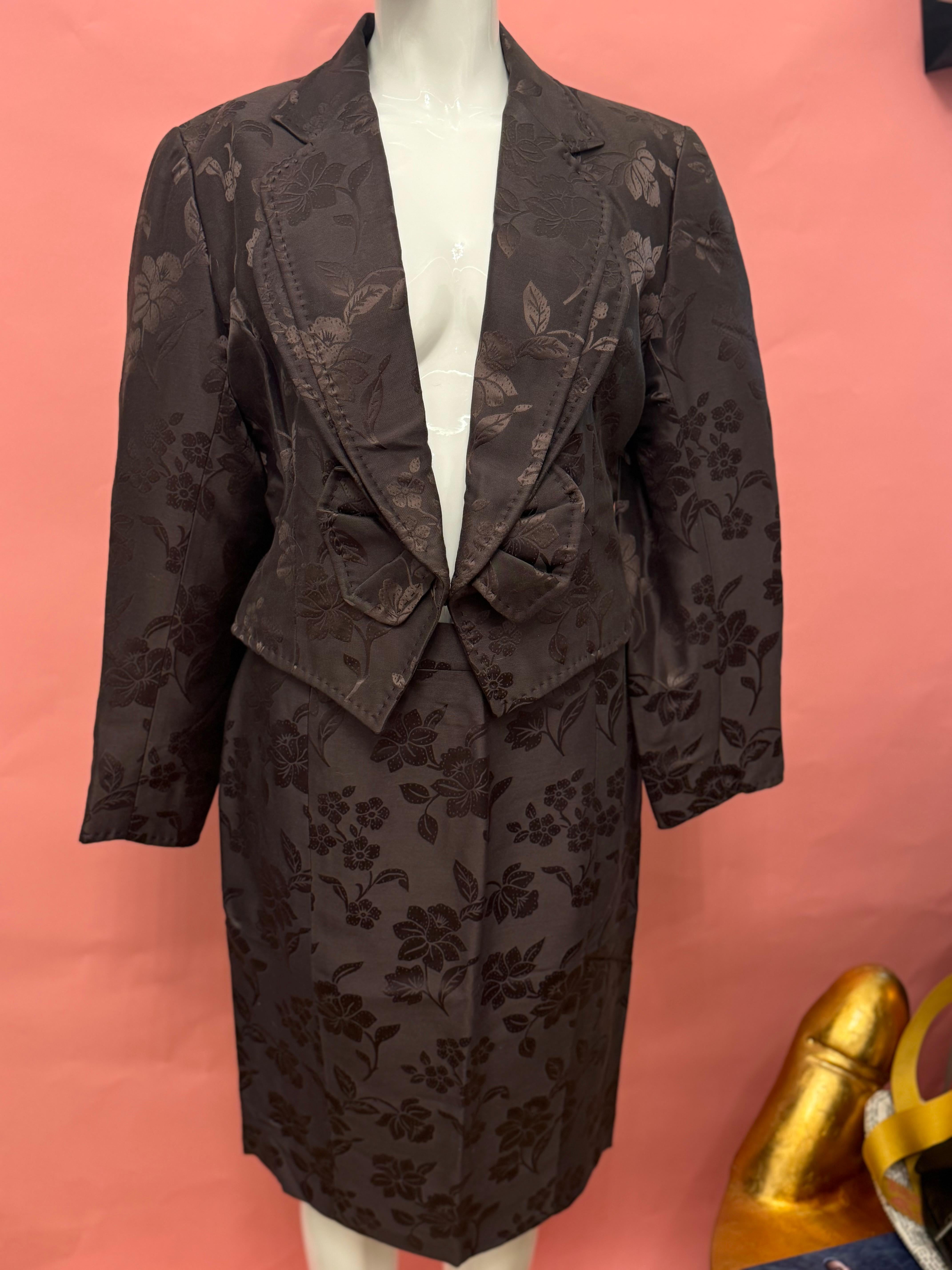 Falda de traje Givenchy by John Galliano Alta Costura 1996 en venta 4