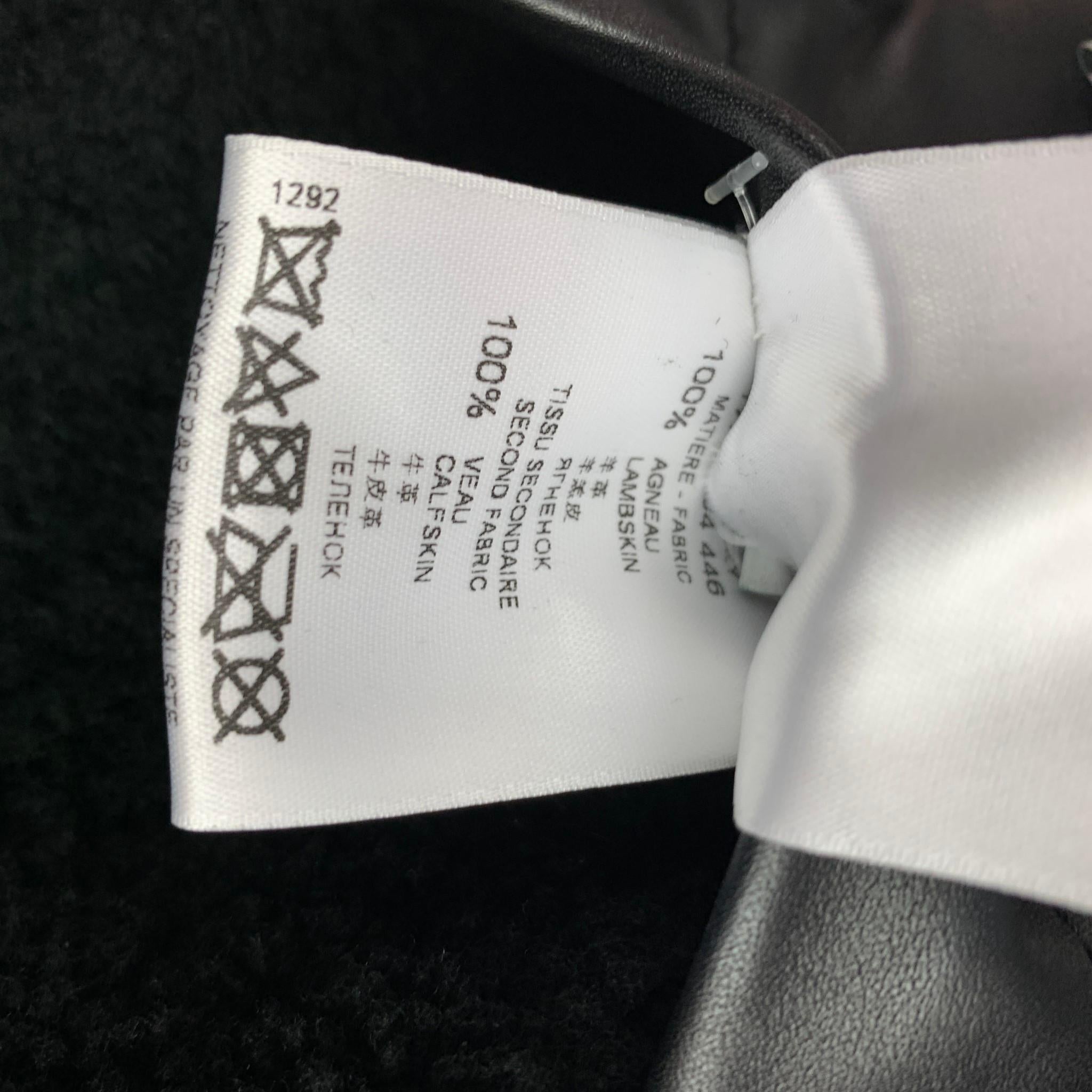 GIVENCHY by Ricardo Tisci FW 2017 Size 38 Black Silver Studded Leather Jacket 2