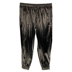 GIVENCHY by Ricardo Tisci Size 32 Black Textured Polyamide Sweatpants