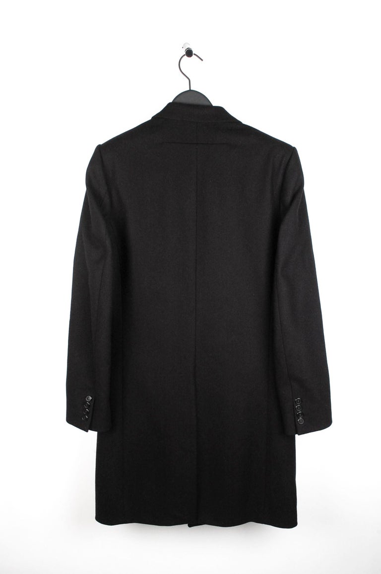 Women's or Men's Givenchy Cashmere Blend Coat Buttoned Men Long Jacket Size 50IT (M/L) For Sale