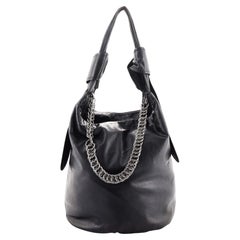 Givenchy Chain Bow Shoulder Bag Leather
