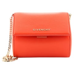 Givenchy Chain Pandora Box Bag Leather Micro