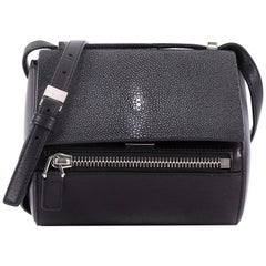 Givenchy Chain Pandora Box Handbag Stingray Mini