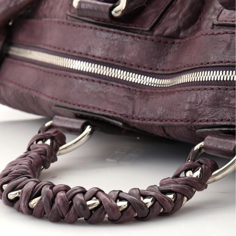 Women's or Men's Givenchy Chain Wrap Nightingale Satchel Leather Medium