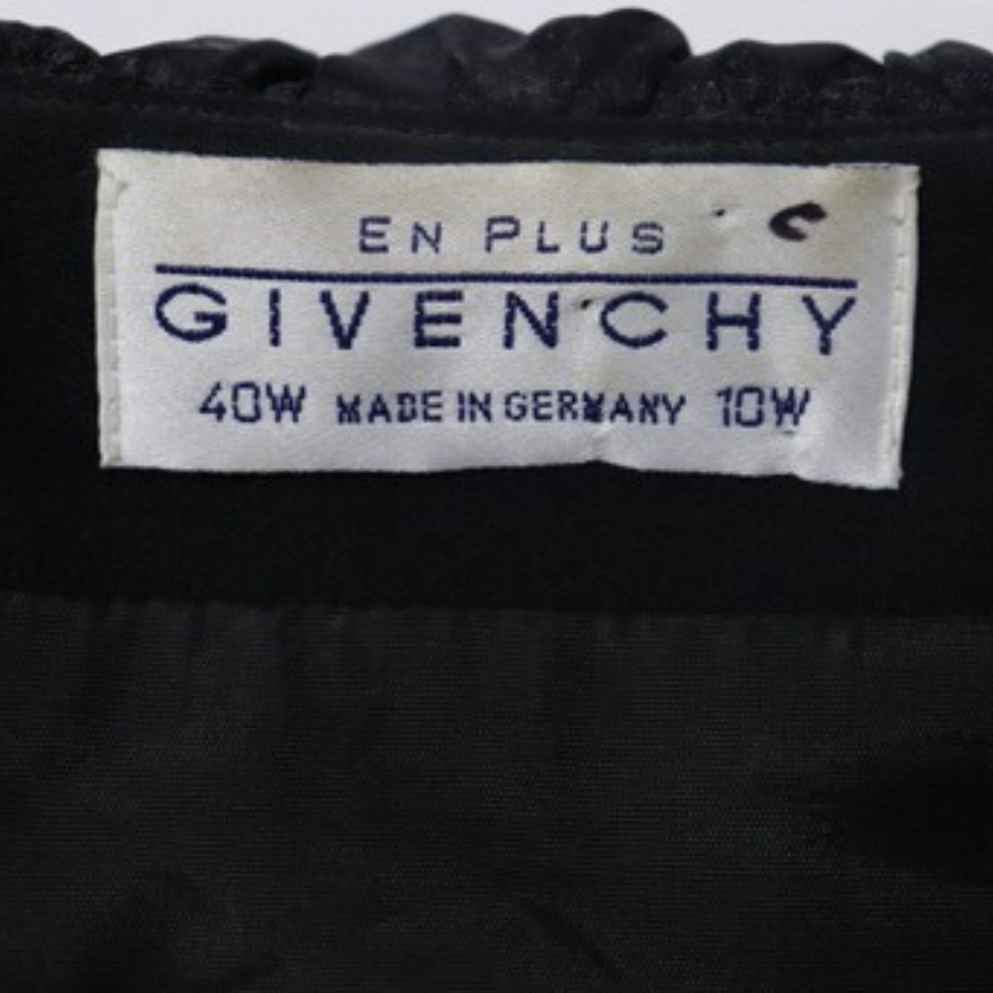 Vintage 90s Givenchy Chiffon Feathered Dress - EU 40 For Sale 1
