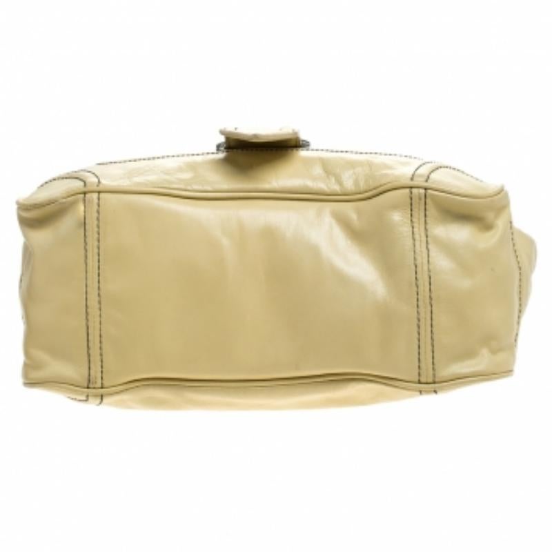 Givenchy Citrine Leather Tote en venta 2