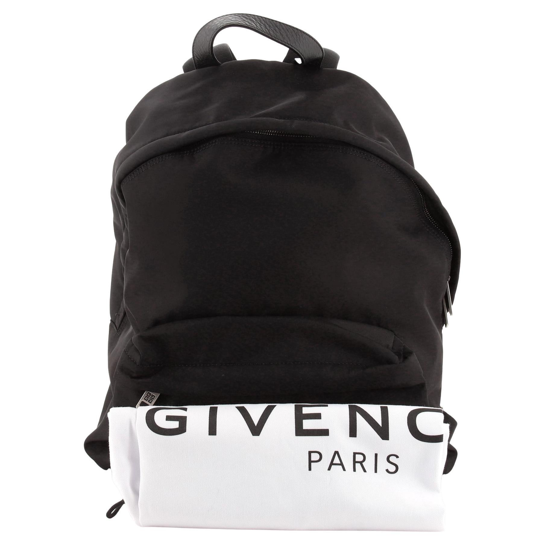 Givenchy Duo Convertible Backpack Quilted Canvas at 1stDibs givenchy