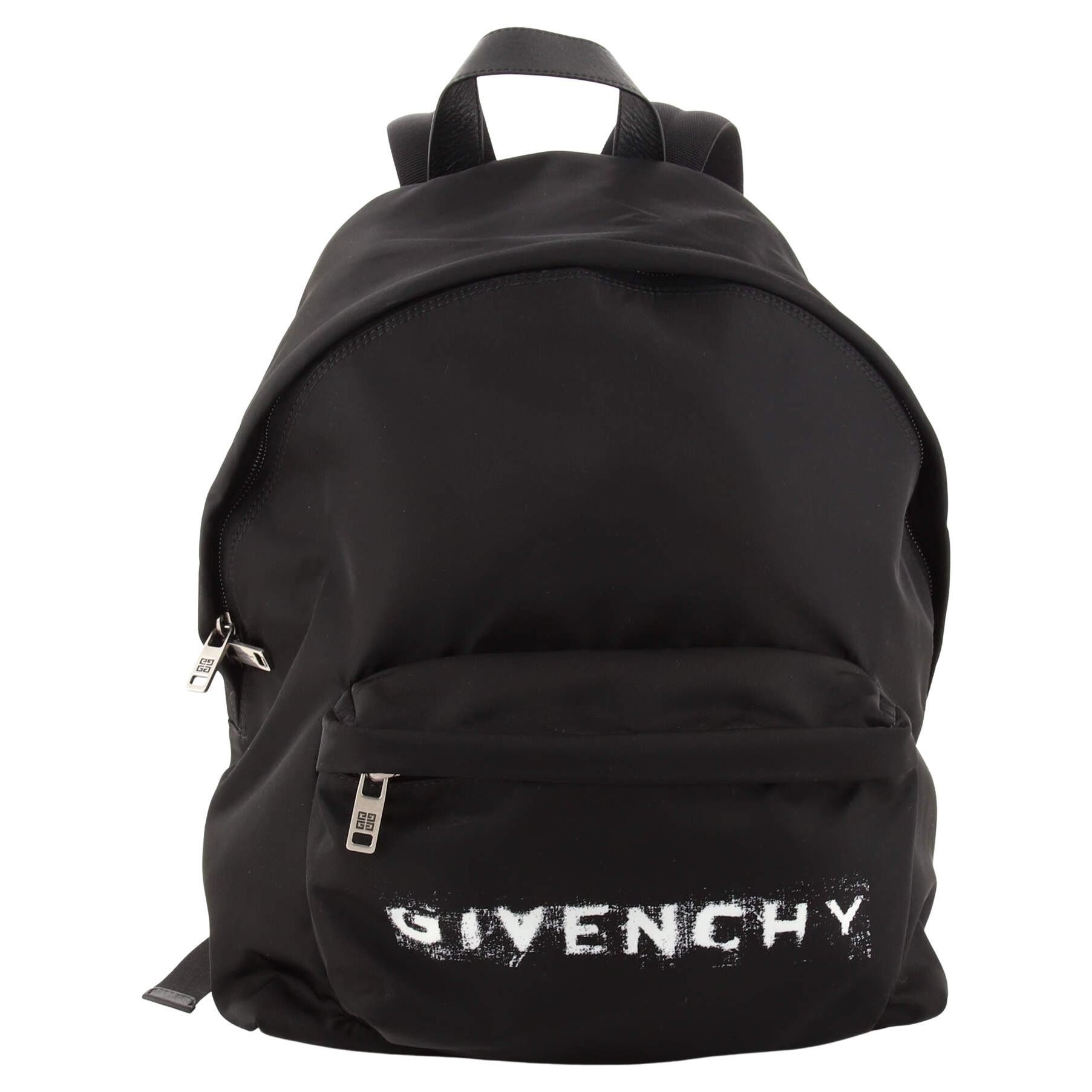 Givenchy Duo Convertible Backpack Quilted Canvas at 1stDibs givenchy