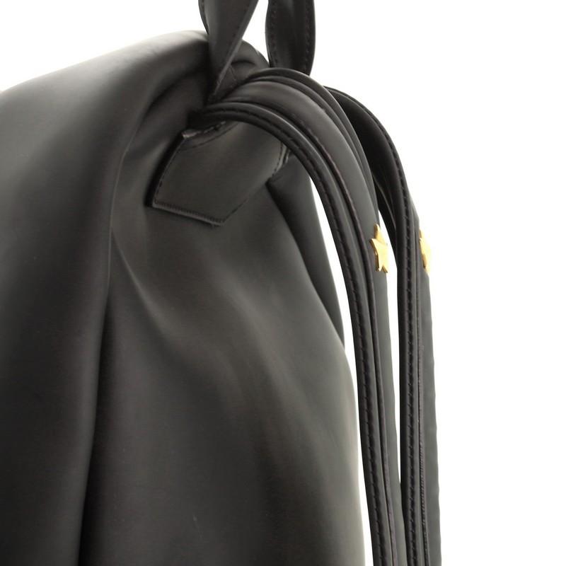 Givenchy Classic Backpack Rubber-Effect Faux Leather Small In Good Condition In NY, NY