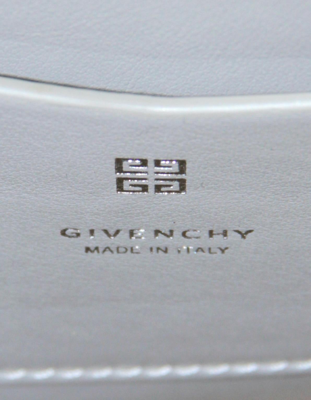Women's Givenchy Cloud Grey Calfskin Leather Small Soft Antigona Bag