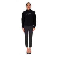 Givenchy Cotton Distressed Logo Hoodie