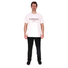 Givenchy Cotton 'Givenchy Paris 3 Avenue George V' T-Shirt