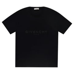 Givenchy Baumwoll-T-Shirt mit dem Givenchy Paris-Logo