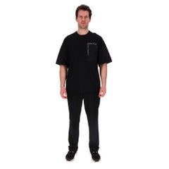 Givenchy T-Shirt mit Logo aus Baumwolle und Nylontasche