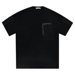 Givenchy T-Shirt mit Logo aus Baumwolle und Nylontasche