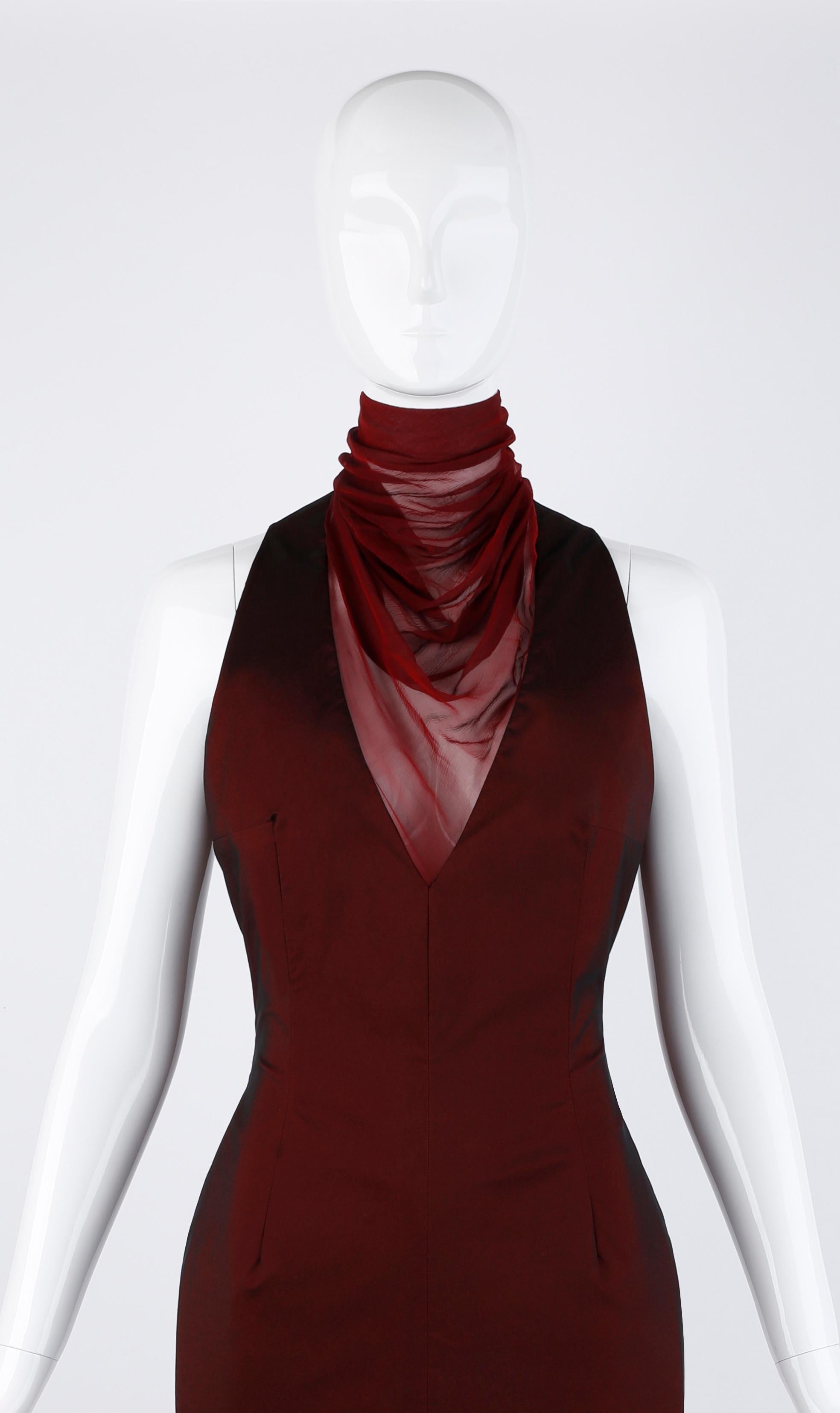 Givenchy Couture Alexander McQueen F/W 1998 - Robe à col bénitier et blazer Pour femmes en vente