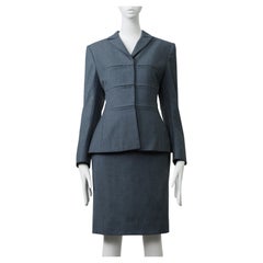 GIVENCHY COUTURE By ALEXANDER MCQUEEN F/W 1999 Architectural Suit FR42