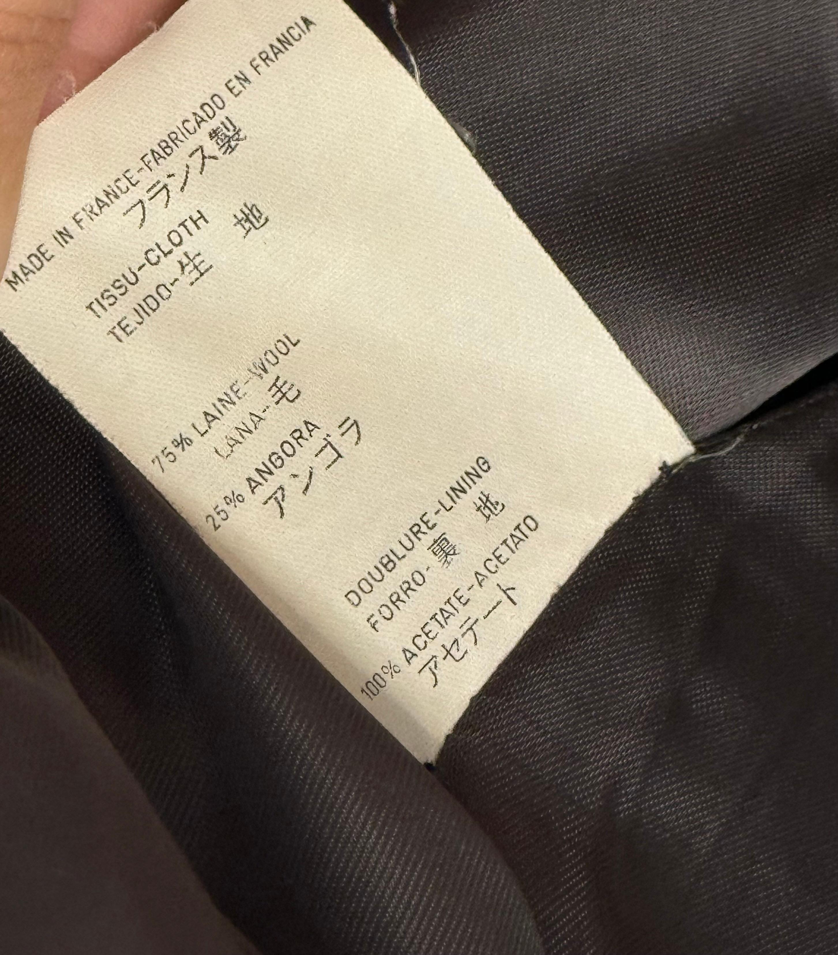 Givenchy Couture by Alexander McQueen Herbst 1998 graue Jacke im Angebot 6