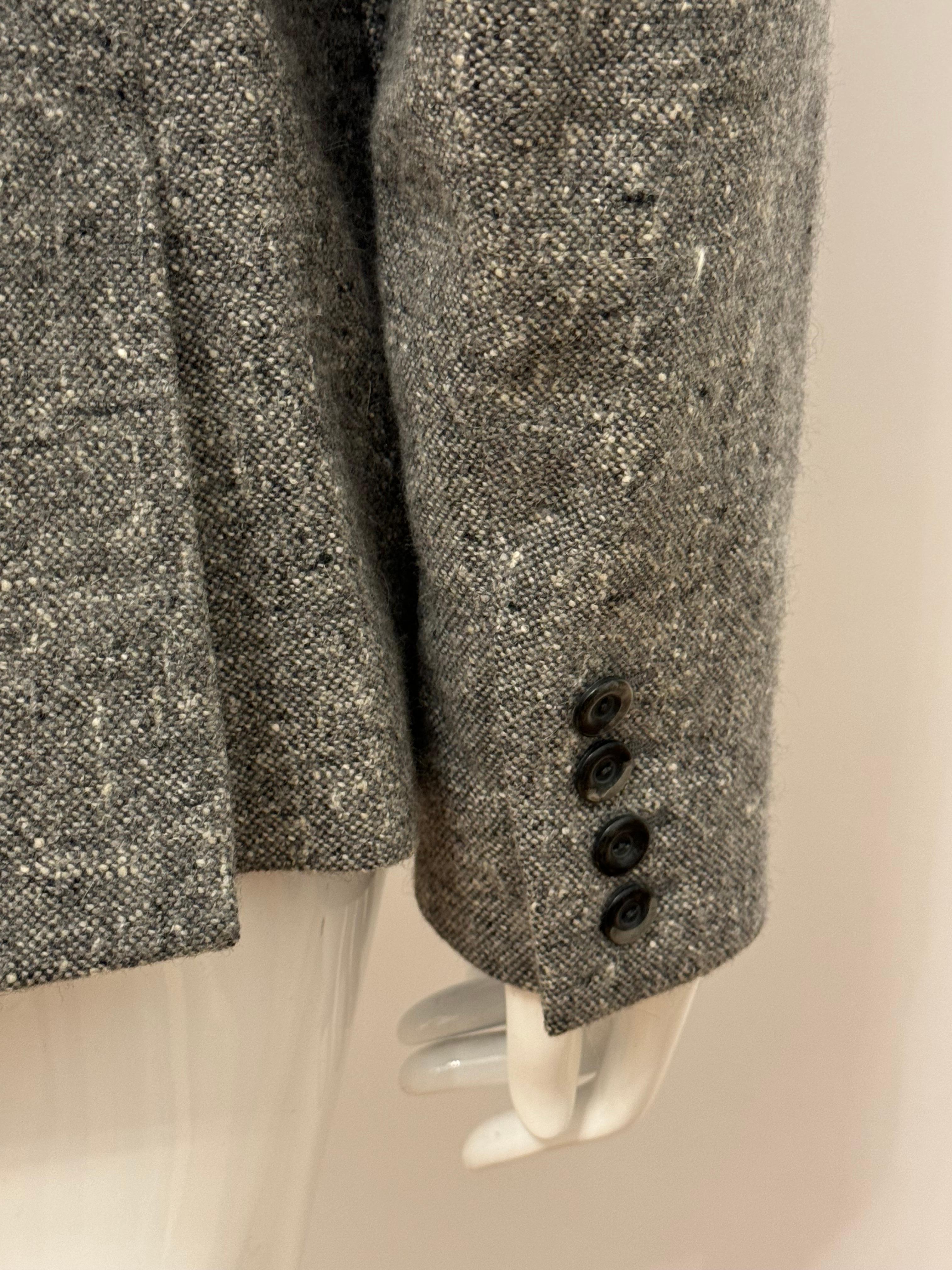 Givenchy Couture by Alexander McQueen Herbst 1998 graue Jacke im Angebot 11