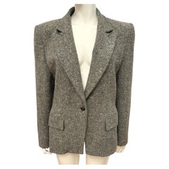 Givenchy Couture by Alexander McQueen Herbst 1998 graue Jacke