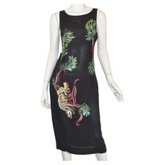 Givenchy Couture by Alexander McQueen Retro 1997 Sequin Embroidered Bird Dress