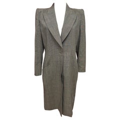 Givenchy Couture S/S 1998 by Alexander McQueen grey coat
