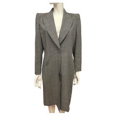 Givenchy Couture S/S 1998 by Alexander McQueen grey coat