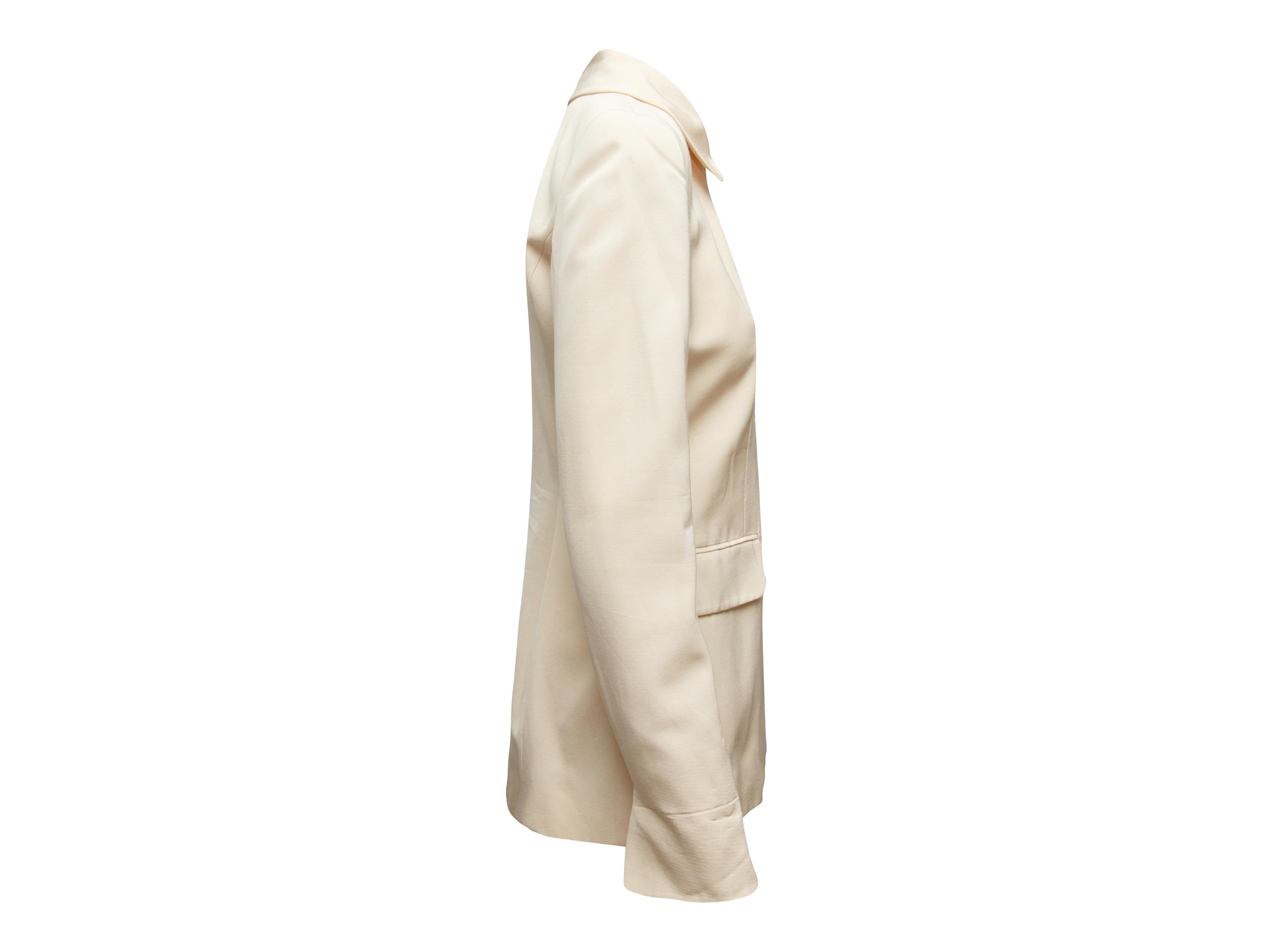 Givenchy Cream Skirt Suit 1