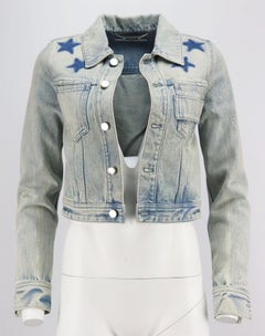 Givenchy Cropped Denim Jacket IT 36 UK 4