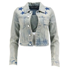 Givenchy Cropped Denim Jacket IT 36 UK 4