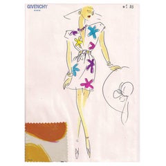 Givenchy Croquis of a Day Dress