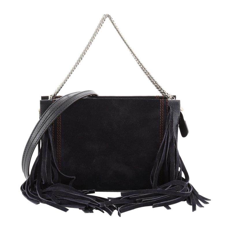 Givenchy Brown Sheepskin Leather Medium Pepe Pandora Bag For Sale at ...