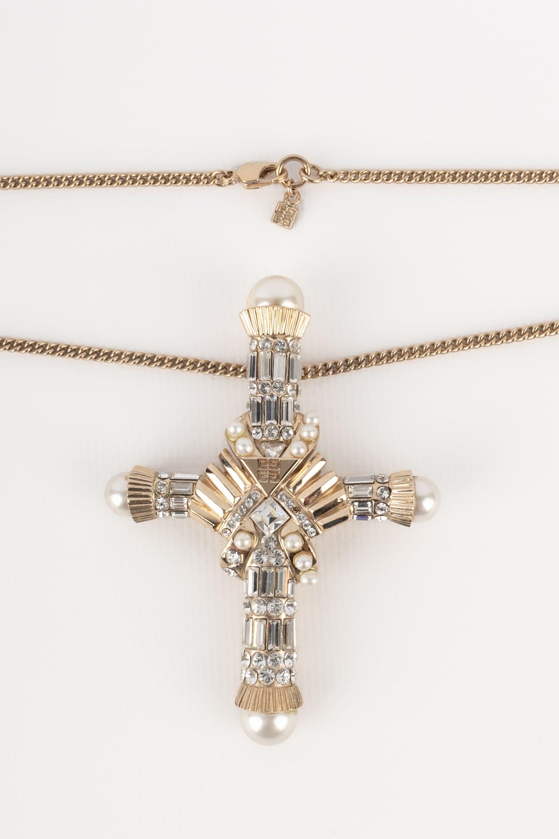 Givenchy Cross Necklace with Cross Pendant 1