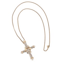 Givenchy Cross Necklace with Cross Pendant