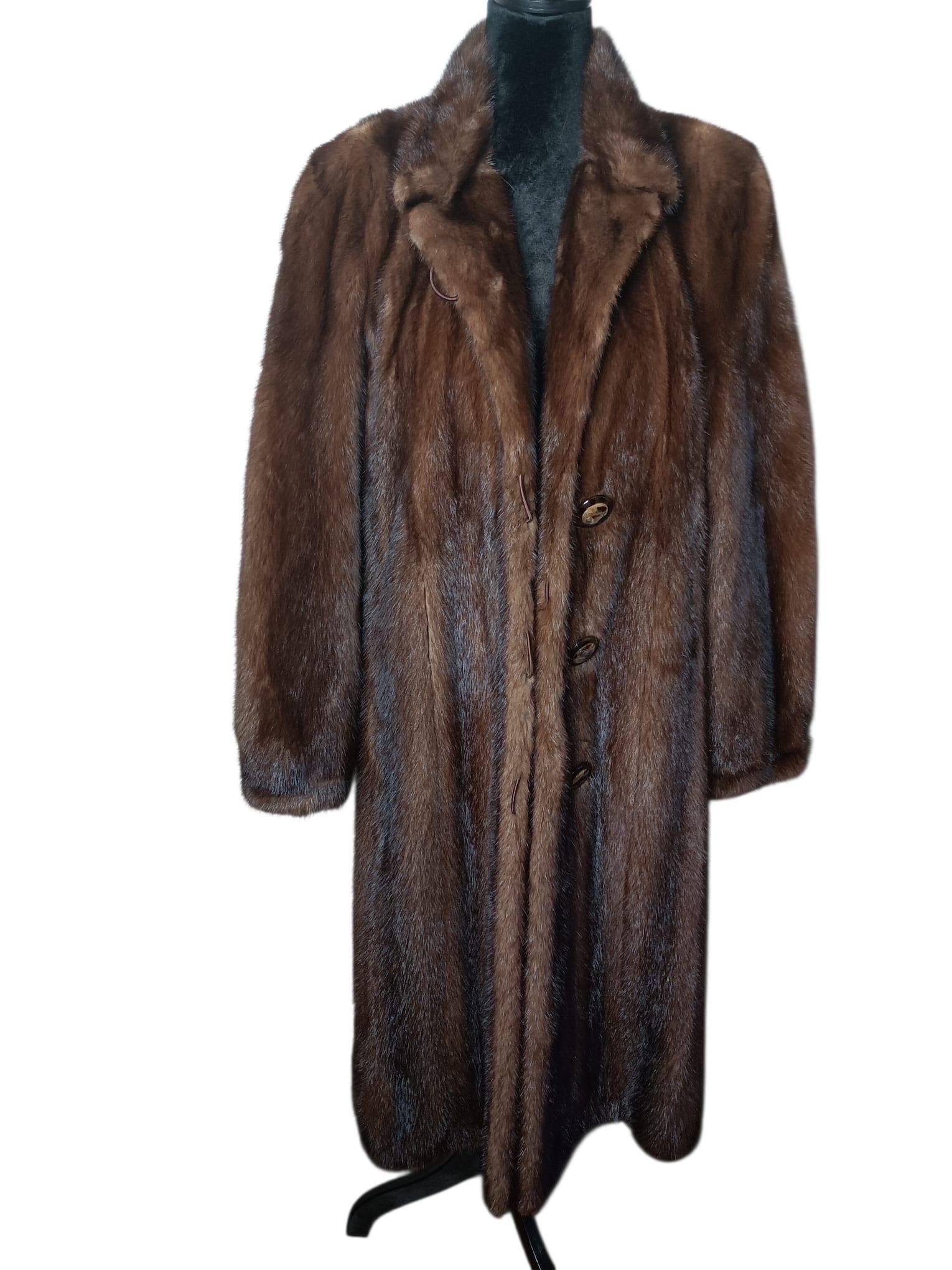 ~Givenchy Demi buff Mink Fur Coat (Size 10 - L) For Sale 1