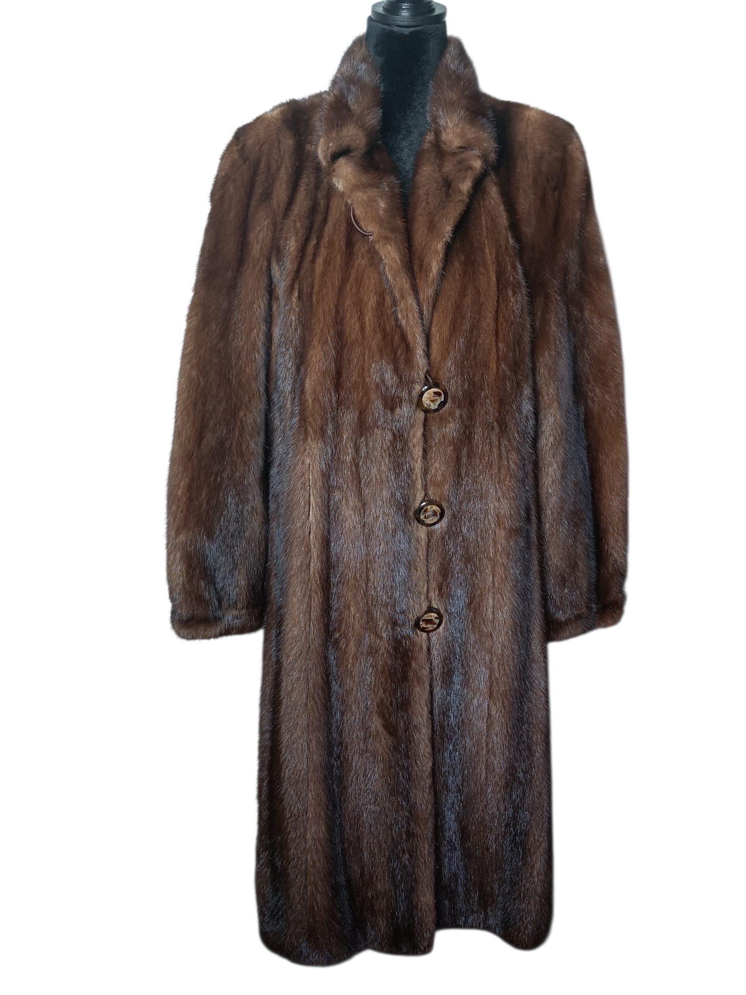 ~Givenchy Demi buff Mink Fur Coat (Size 10 - L) For Sale 3