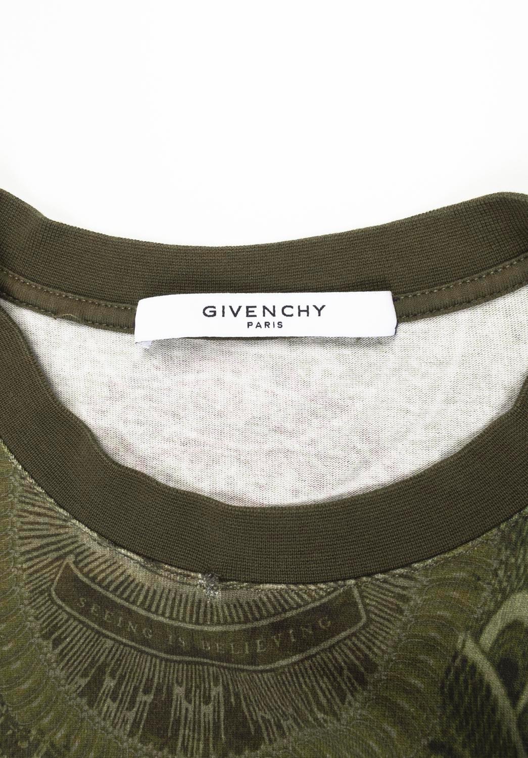 De los hombres Camiseta Givenchy Dollar Oversized Hombre Talla S/M, S835 en venta