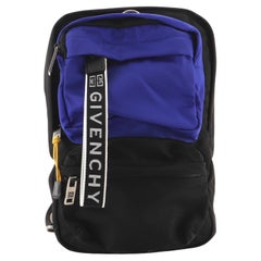 Givenchy Double Front Pocket Crossbody Bag Nylon